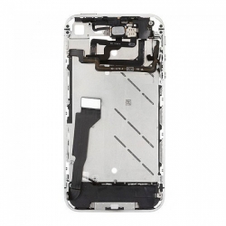 Apple iPhone 4G Middle Housing Panel Module Silver With Parts