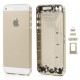 Apple iPhone 5S Rear Housing Panel Battery Door Module - Gold
