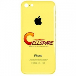 Apple iPhone 5C Rear Housing Panel Battery Door Module - Yellow