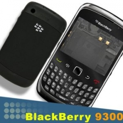 Blackberry 9300 Curve Complete Housing Panel Module - Black
