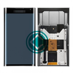 Blackberry Priv LCD Screen With Front Housing Panel Module - Black