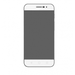 Coolpad Porto LCD Screen With Digitizer Module - White