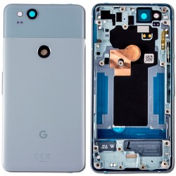 Google Pixel 2 Rear Housing Panel Battery Door Module - Blue