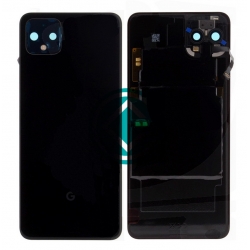 Google Pixel 4 XL Rear Housing Panel Battery Door Module - Black