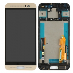 HTC One M9 Plus LCD Screen With Front Housing Module - Gold