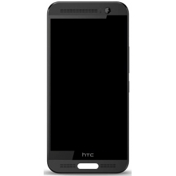 HTC One ME LCD Screen With Frame Digitizer Module - Black