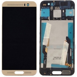HTC One ME LCD Screen With Frame Digitizer Module - Gold