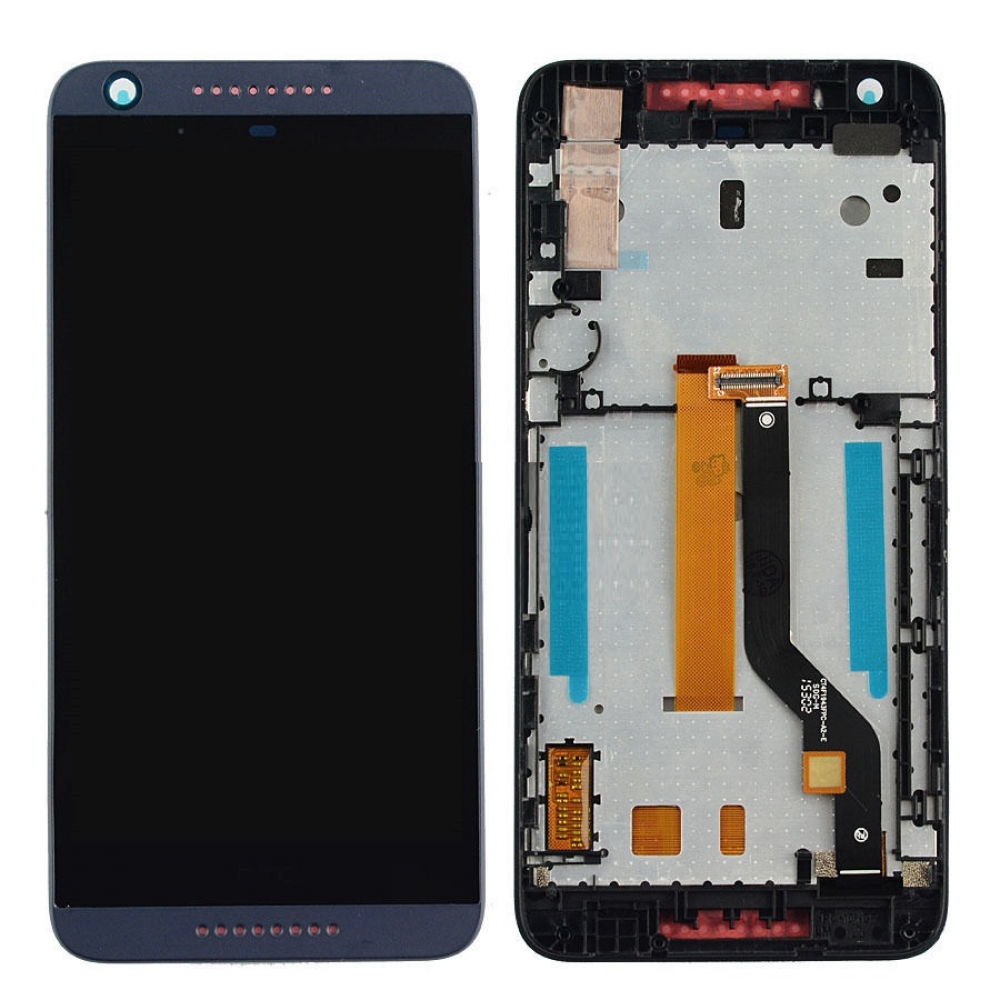 HTC Desire 626 LCD Screen With Frame Blue Cellspare