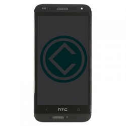 HTC Desire 601 LCD Screen With Digitizer Module With Frame - Black