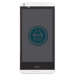 HTC Desire 816G LCD Screen With Front Housing Module - White