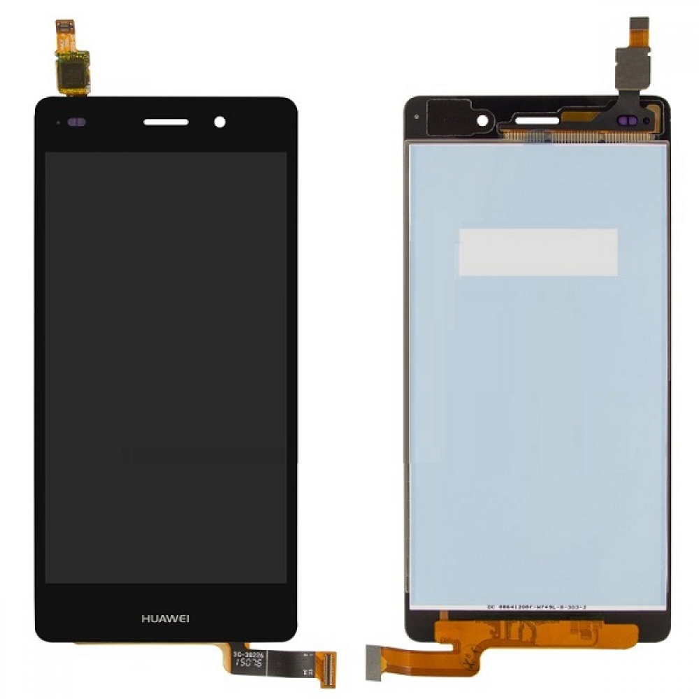 Écran De Remplacement Pour Huawei P8 Lite Noir - Neuf Sous Emballage, Compatible Original