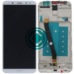 Huawei Mate 10 Lite LCD Screen With Front Housing Module - White