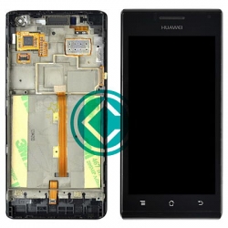 Huawei Ascend P1 LCD Screen With Digitizer Module - Black