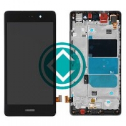 Huawei P8 Lite LCD Screen With Front Housing Module - Black