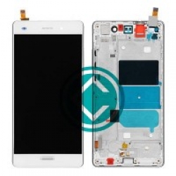 Huawei P8 Lite LCD Screen With Front Housing Module - White