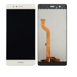 LCD Screen With Digitizer Module White For Huawei P9