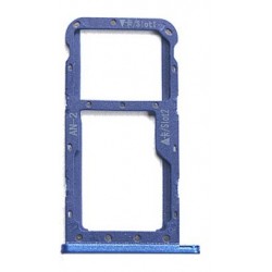 Huawei P20 Lite Sim And SD Card Tray Module - Blue