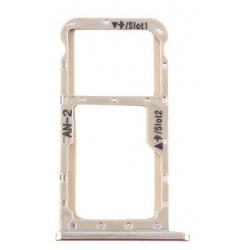 Huawei P20 Lite Sim And SD Card Tray Module - Gold