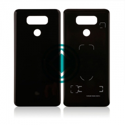 LG G6 Rear Housing Panel Battery Door With Camera Lens Module - Black
