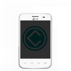 LG Optimus L1 2 Dual E420 LCD Screen With Digitizer Module - White