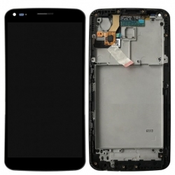LG G Flex LCD Screen With Front Housing Module - Black