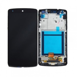 LG Nexus 5 D820 LCD Screen With Front Housing Module - Black