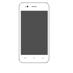 Lava A55 LCD Screen With Digitizer Module - White