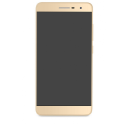 Lava X46 LCD Screen With Digitizer Module - Gold