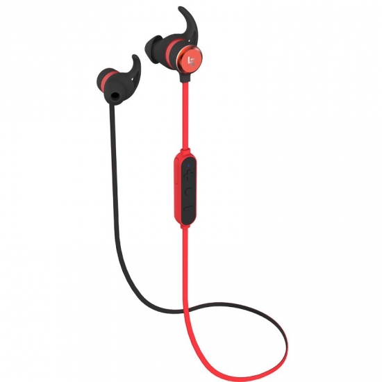 Leeco Earphone LePBH301 3.5 MM Bluetooth Sport Module- Black and Red