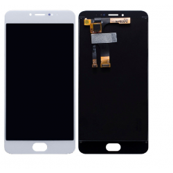 Meizu M3 Note LCD Screen With Digitizer Module - White
