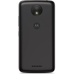 Motorola Moto C Plus Rear Housing Panel Battery Door - Black