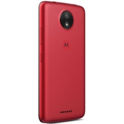 Motorola Moto C Plus Rear Housing Panel Battery Door - Red