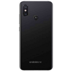 Motorola One Power Rear Housing Panel Battery Door Module - Black