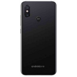 Motorola One Power Rear Housing Panel Battery Door Module - Black