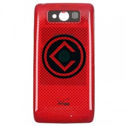 Motorola Droid Razr Mini Rear Housing Panel Battery Door Module - Red