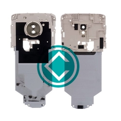 Motorola Moto G6 Play Middle Frame Housing Panel With Camera Lens Module - Gold
