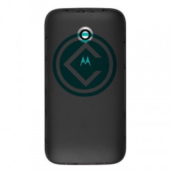 Motorola Moto E 2nd Gen Rear Housing Panel Battery Door Module - Black