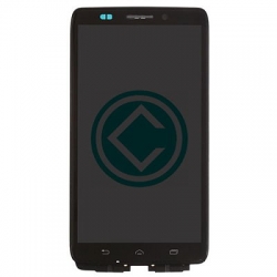 Motorola Droid Ultra LCD Screen With Front Housing Module - Black