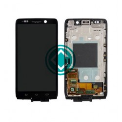 Motorola Droid Razr Mini LCD Screen With Front Housing Module - Black