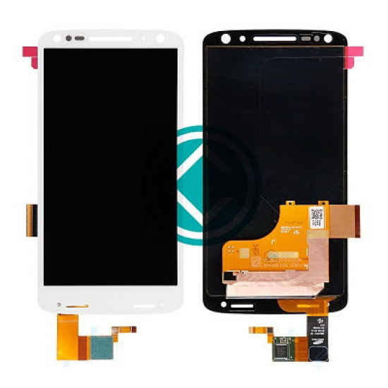 Motorola Droid Turbo 2 LCD Screen White Replacement - Cellspare