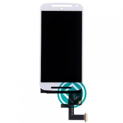 Motorola Moto G2 LCD Screen With Digitizer Module - White