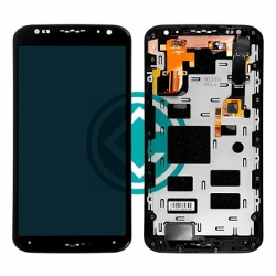 Motorola Moto X 2nd Gen XT1092 LCD Screen With Front Housing Module - Black