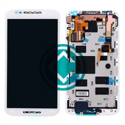 Motorola Moto X 2nd Gen LCD Screen With Front Housing Module - White