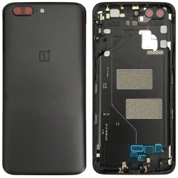 OnePlus 5 Rear Housing Panel Battery Door Module - Black