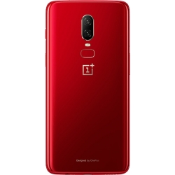 Oneplus 6 Rear Housing Panel Battery Door Module - Amber Red