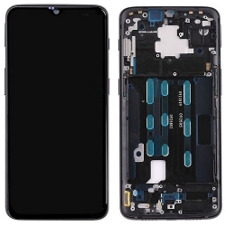 OnePlus 6T McLaren LCD Screen With Frame Module - Black