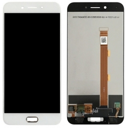 Oppo A77 LCD Screen With Digitizer Module - White