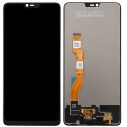 Oppo F7 LCD Screen Display Black - High Quality