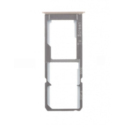 Oppo F1s Sim And SD Card Tray Module - Silver