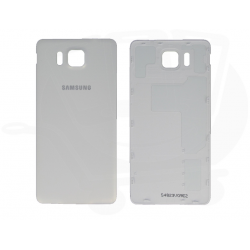 Samsung Galaxy Alpha Rear Housing Panel Battery Door Module - White